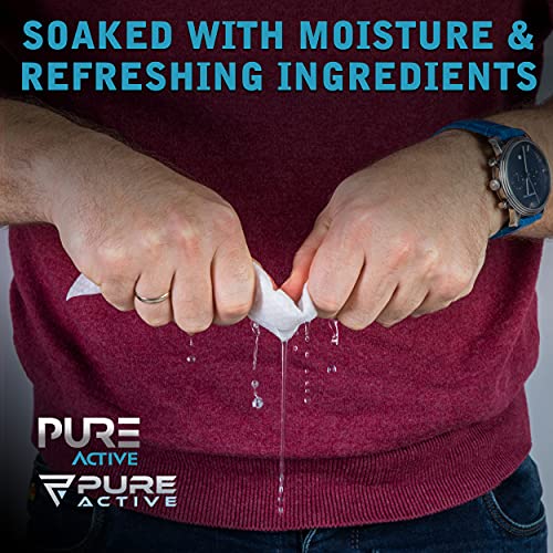 Shower Body Wipes, 40 Individually Wrapped Personal Hygiene Body Wipes For Women And Men, Keep Clean After Gym Travel Camping Outdoors Sports #TOP5
