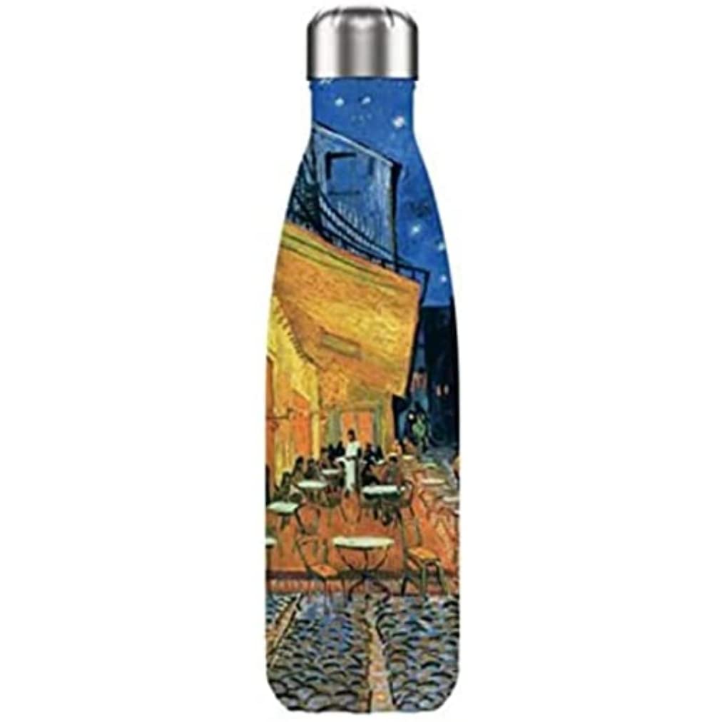 Van Gogh Set di 6 Bottiglie isotermiche Thermos Iris, Metallo, Multicolore, Unica
