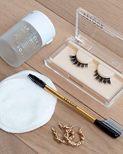 Velour Too Clean Lash Wand - Spazzola 2 in 1 per