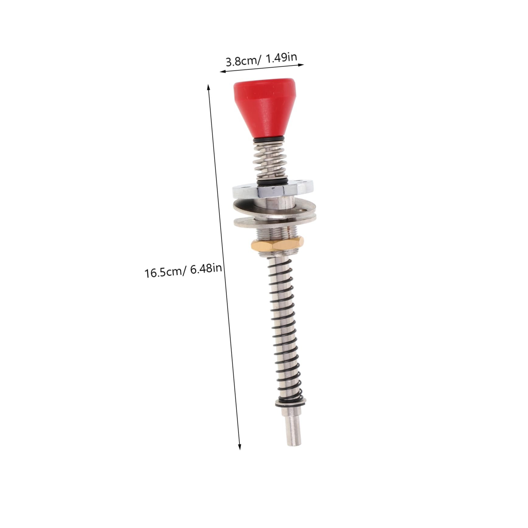 Hemoton Pinball Pull Rod Assembly with Spring Electric Pinball Machine Game Accessory for Enhanced Gameplay Experience