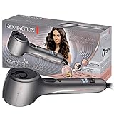 Remington Keratin Protect CI8019 - Rizador de Pelo Automático, Cerámica, Keratina y Aceite de Almendras, Sistema para Rizar en 3 Direcciones, Gris