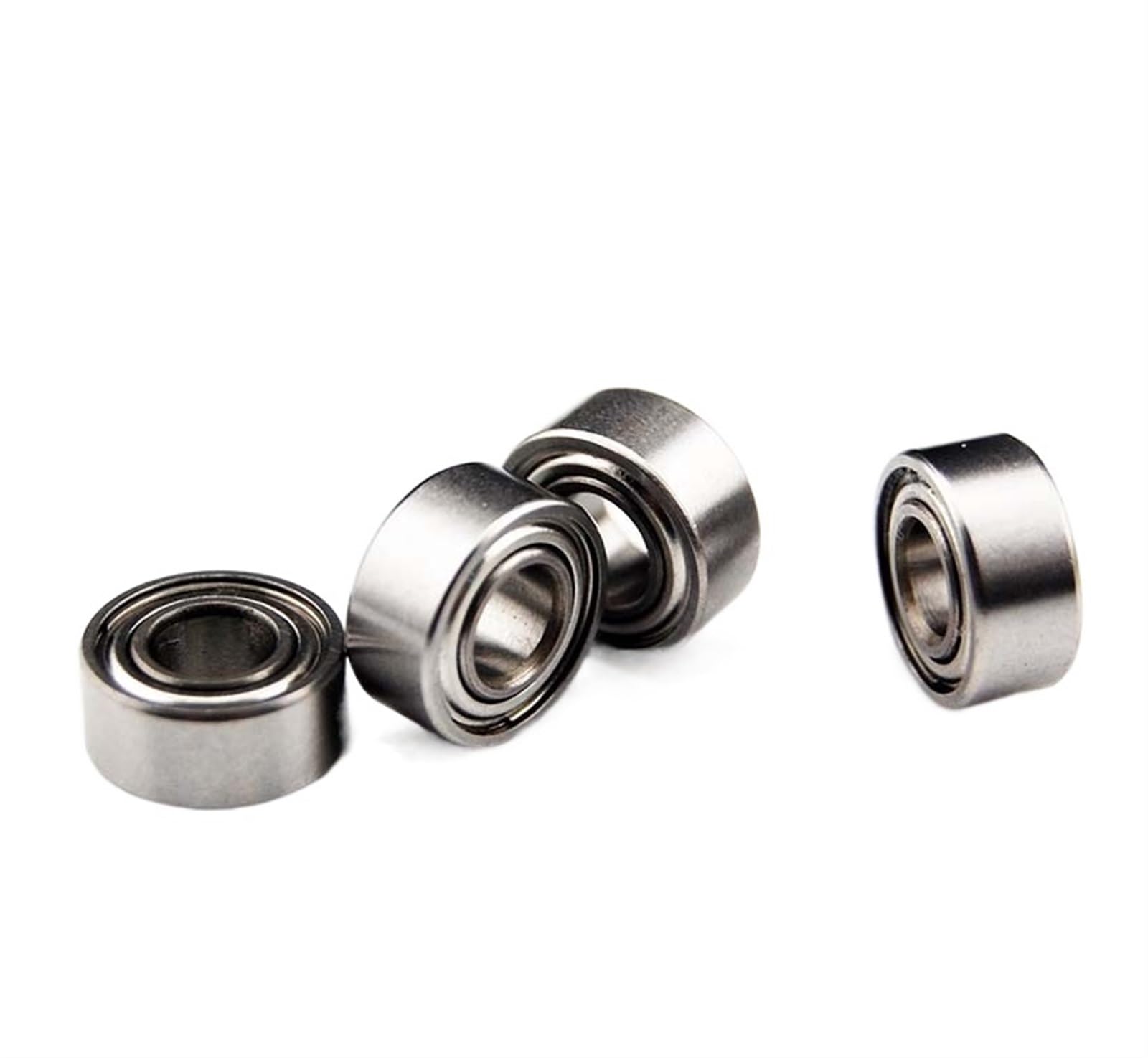 IEUMJNAT Bimetal Seal Shield Micro deep Groove Bearing 10PCS 686ZZ 6x13x5mm Metal Shielded Ball Bearings
