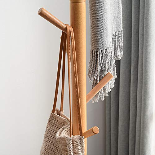 Wieszak na ubrania dla dzieci – garderoba podłogowa do przedszkola – prosty, biały wieszak na ubrania i przechowywanie akcesoriów – rozmiar 175 x 35 cm – idealny do odzieży dziecięcej