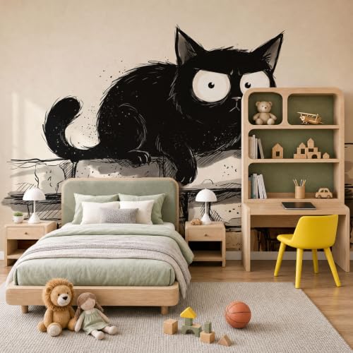 Papier peint relief 3D animaux peints à la main de qualité - 6