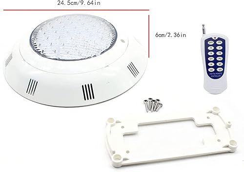 Miniatura 7 de 12V 15W Cambio de Color Piscina Luz Estanque Luz Subacuática -7Colors+2Color Cambio Modos RGB Piscina Luces para Piscina Inground ACDC IP68