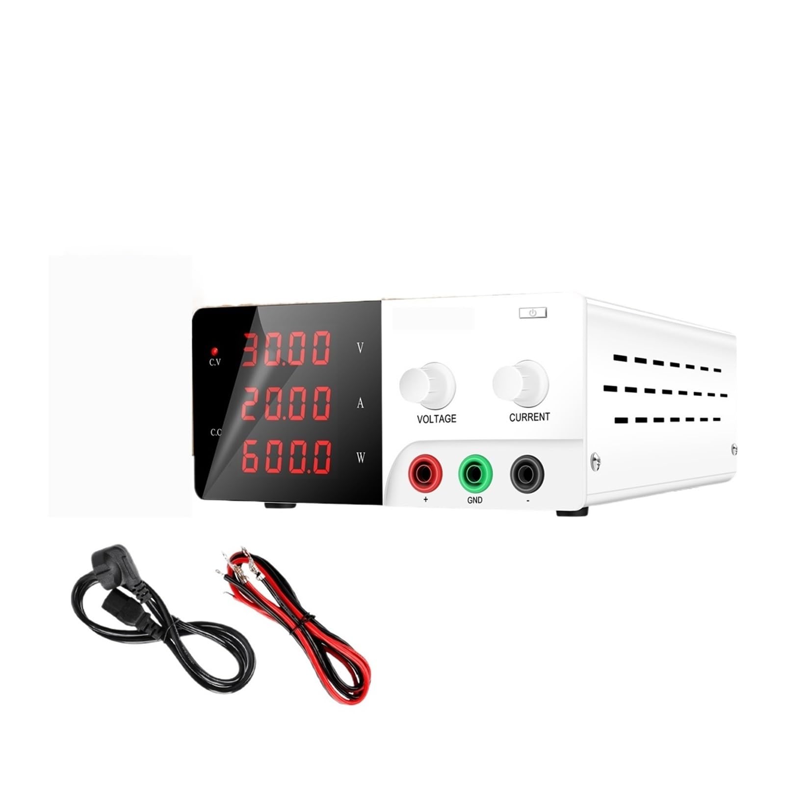 BALYDLUL Power Supply 30V 30A Adjustable Power Supply 60V 10A 100V 5A(15V 30A R-SPS1530,AC 110V)