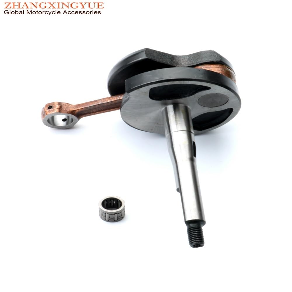 Albero motore adatto for Piaggio Vespa Ciclomotore Ciao Bravo Grillo Si 50cc Pin 10mm Parti motore a 2 tempi