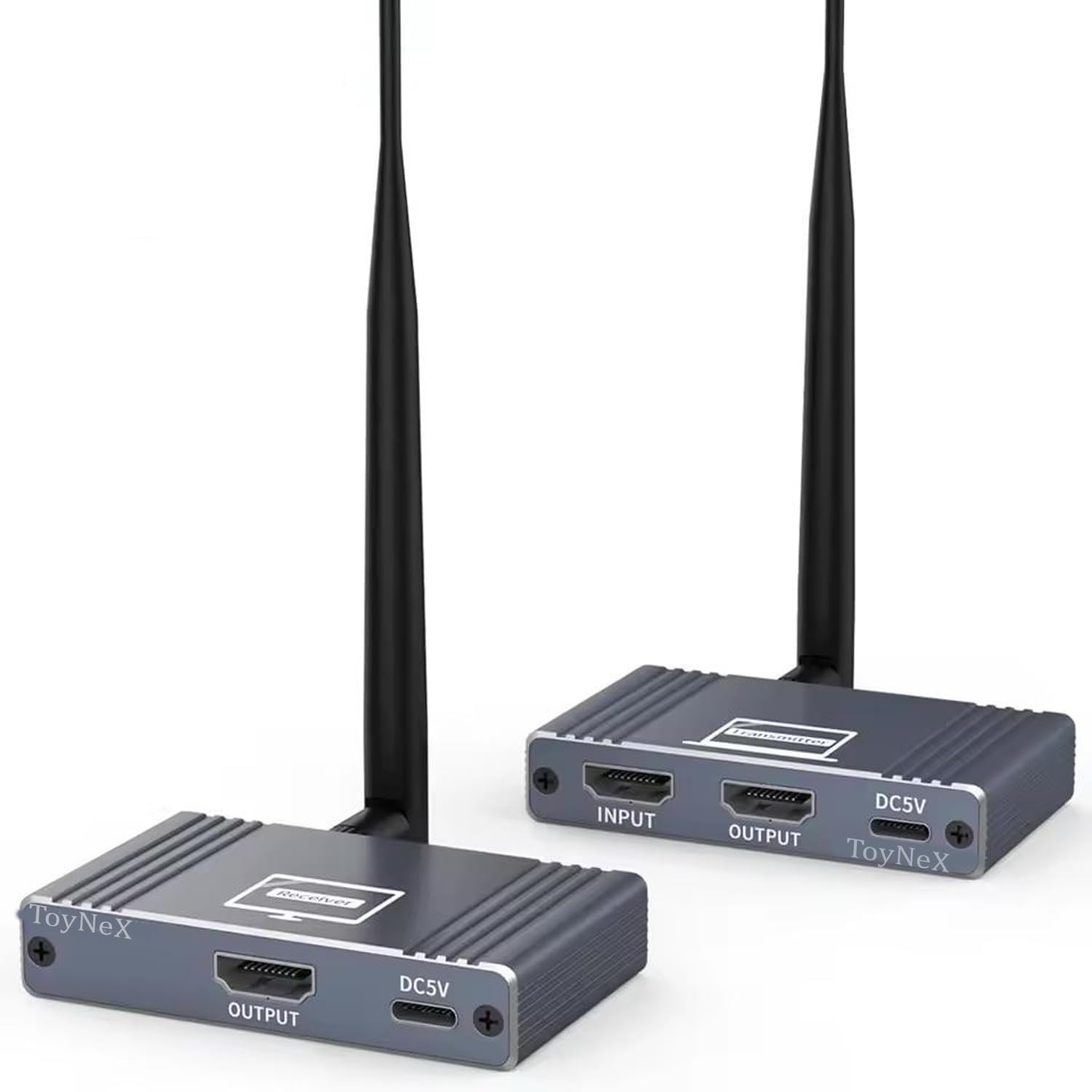 Wireless HDMI Transmitter and Receiver, 5.8G Wireless HDMI Extender Kit, Plug and Play, 1640FT/500M, 1080P@60Hz for Streaming Form PC/STB/Laptop/to TV/Projector/Monitor.-picture-18