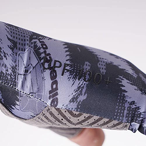 Seibertron S.P.S.G-2 UPF100+ Sun/UV Protection Fishing Gloves also fit Driving Cycling Kayaking Paddling Boating Sailing Rowing etc Outdoor Breathable Gloves Youth Black L - Image 3