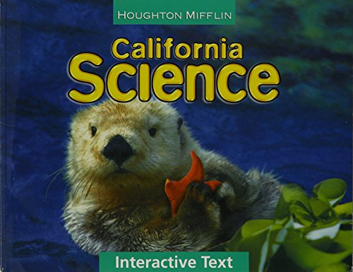 Houghton Mifflin Science: Worktexts Level 1