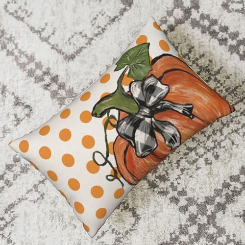 Gohdiwh Pumpkin Maple Leaves and Stripes - Image 5