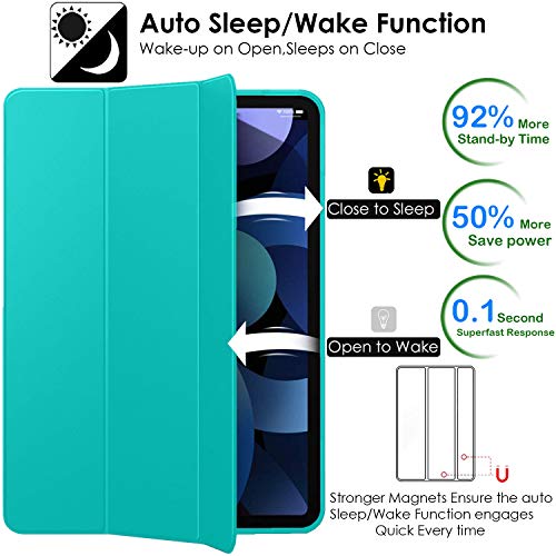 Image of DuraSafe Cases iPad PRO 10.5 Inch 2017 Air 10.5 3rd Generation 2019 [ Air 3 ] MQF12HN /A MQEY2HN /A MQF22HN /A MQF02HN /A Protective Durable Shock Proof Supportive Magnetic Dual Angle Stand Cover - Green