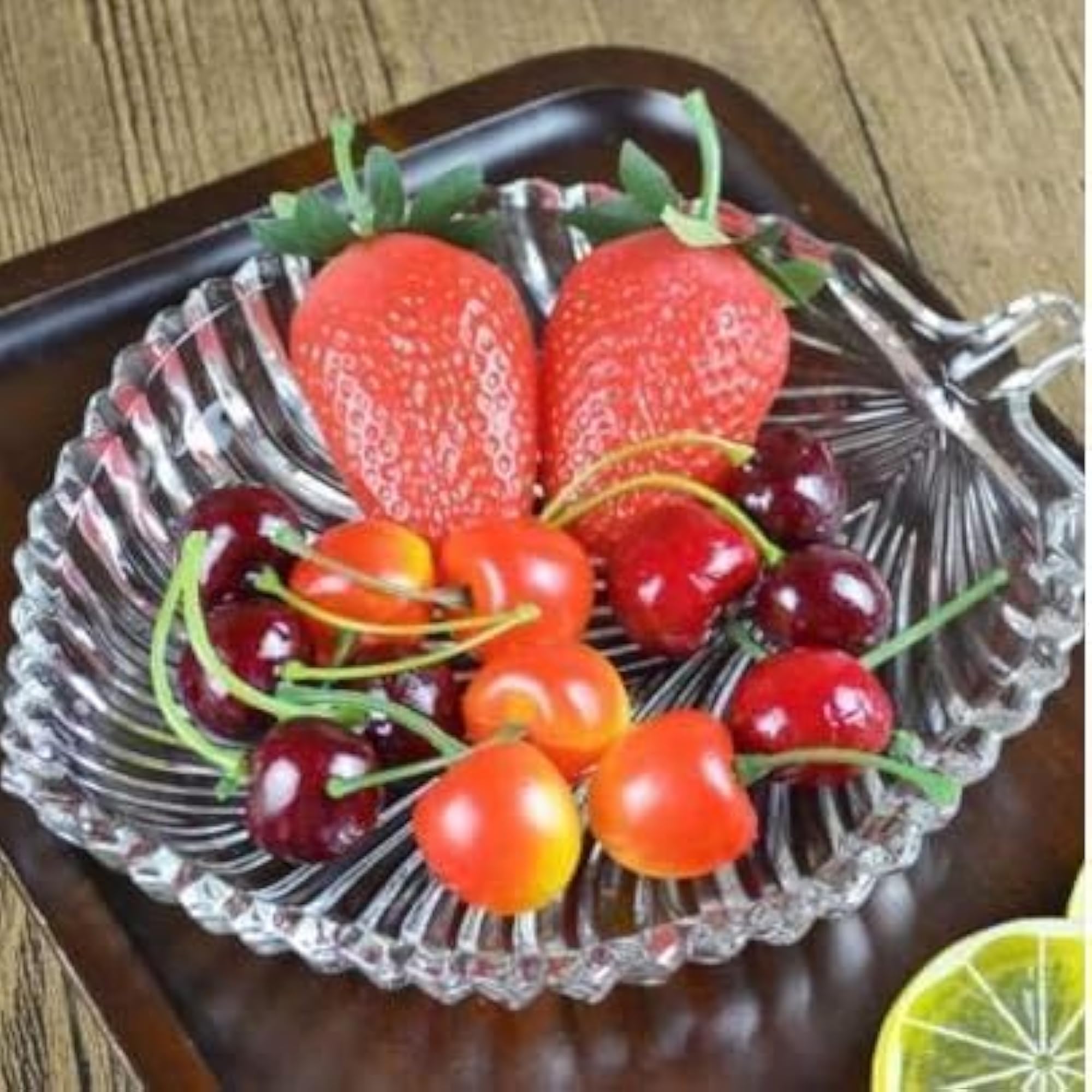 Dinner, Lunch, Snacks Serving Designer Glass Triangular Plate, Gift for Home