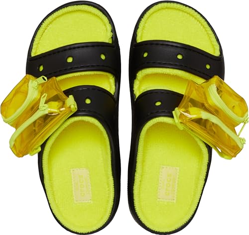 Crocs Unisex-Adult Classic Cozzzy Towel Sandals | Fuzzy Slippers Slide4