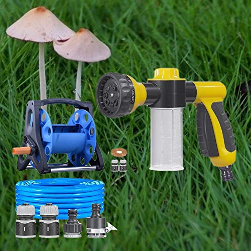 Garden Hose Spray Nozzle Spray Nozzle Garden Sprayer Spray Guns Watering Plants and Flowers Nozzles Spray Guns HUYP (Size : Water pipe+40m suit)