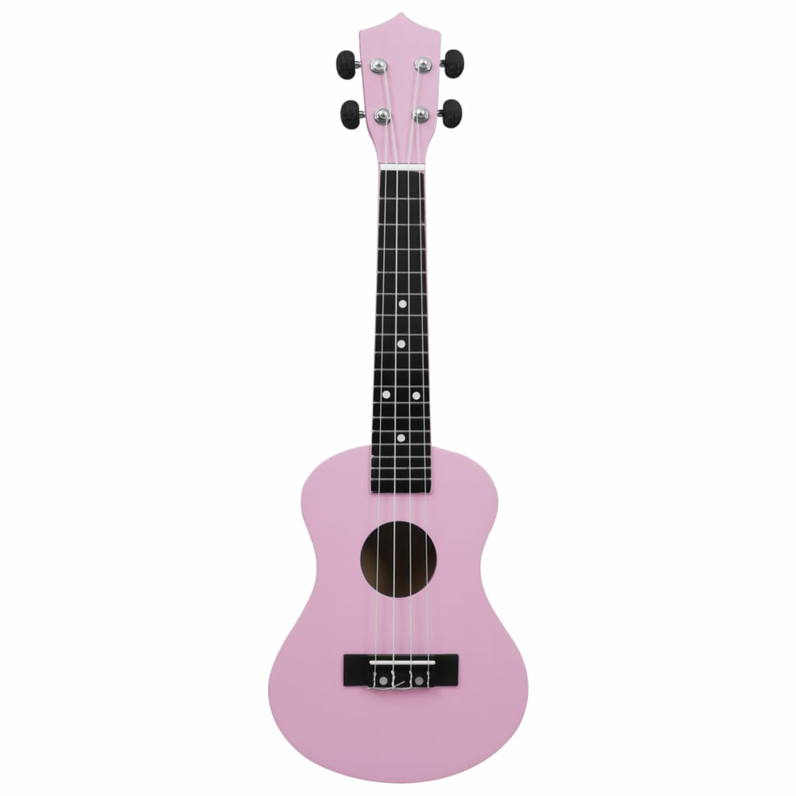 Tidyard Jeu de ukulélé Soprano avec Sac pour Enfants Rose 23"
