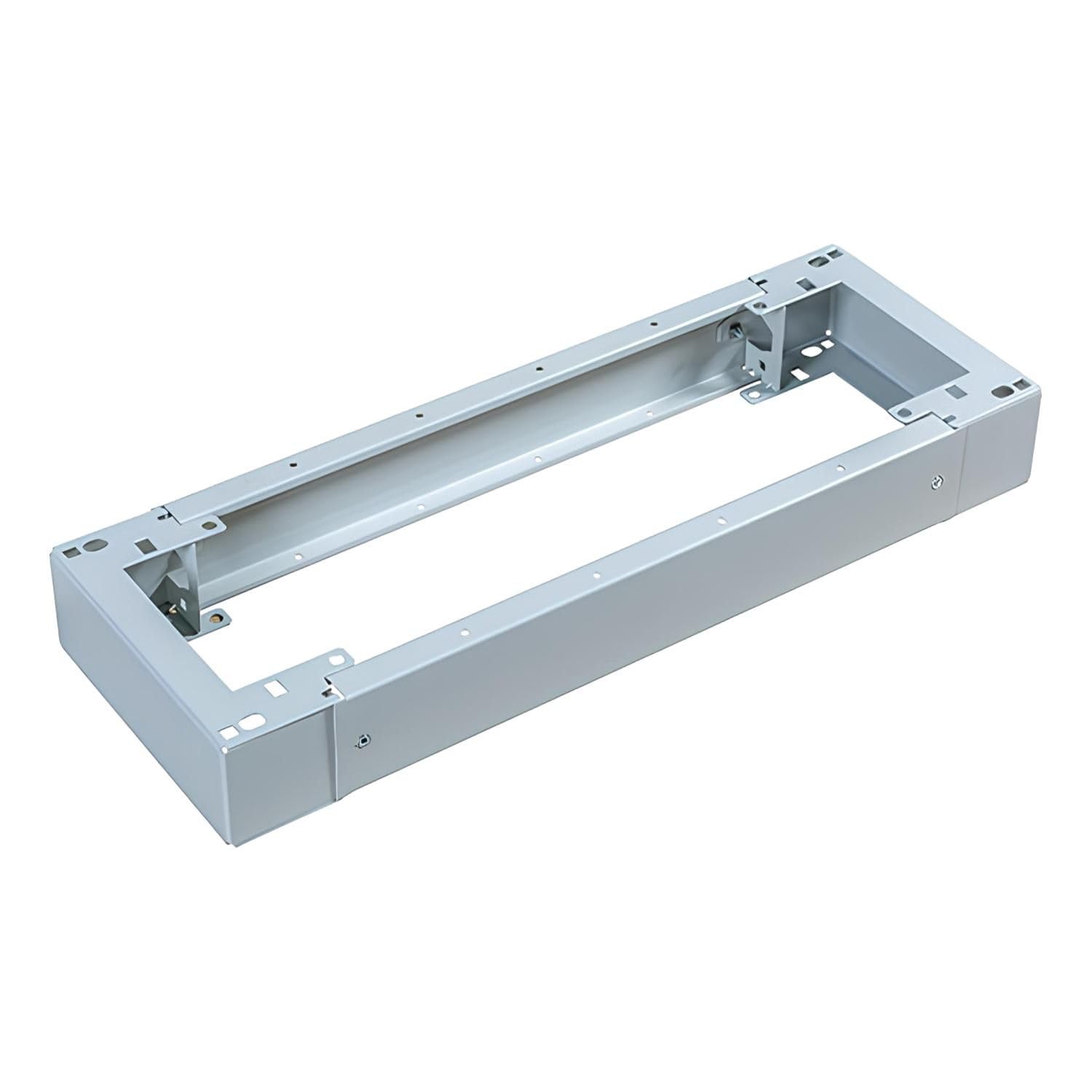 Zócalo para armario eléctrico compacto Argenta GN de acero blanco 10x60x20 cm ZCLA106020