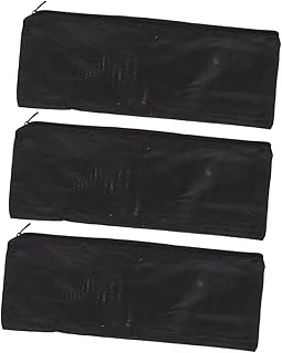 DOITOOL 3 peças Bolsa de armazenamento de churrasco, ferramentas de grelhar, para churrasqueira, ao ar livre, bolsa de ferramentas com zíper, bolsa de ferramentas de churrasco, bolsa de ferramentas de acampamento, porta-ferramentas de churrasco, bolsas com zíper para organizar bolsas de ferramentas