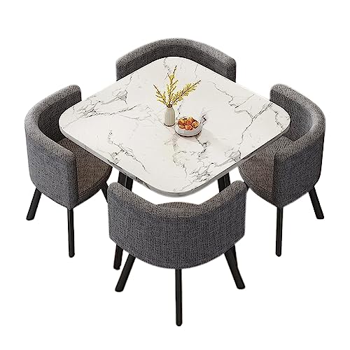 ダイニングテーブル 丸 ダイニングテーブルセットダイニングテーブルセット4人用会議テーブル おしゃれ ナチュラル リビング シンプル オフィス 商談ダイニングテーブル 椅子 5点セット 省スペース ダイニングセット 丸型 食卓セット 4人掛けダイニングテー