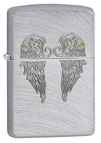 Encendedor Zippo Alas de Ángel Grabado - Cromo Arch 81174 miniatura 1