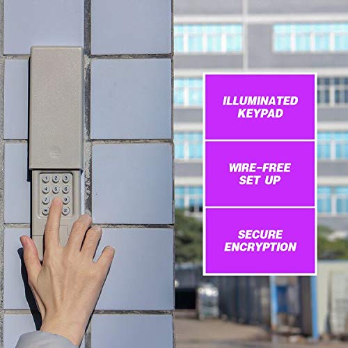 Wireless Entry Garage Door Keypad Compatible Chamberlain/LiftMaster