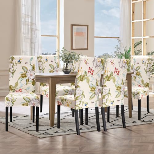 Searchi SERNEW2-4 Chair Covers Slipcovers Set Of 4 thumb #1