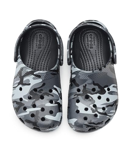 Image of Crocs Kids' Classic Camo Clogs