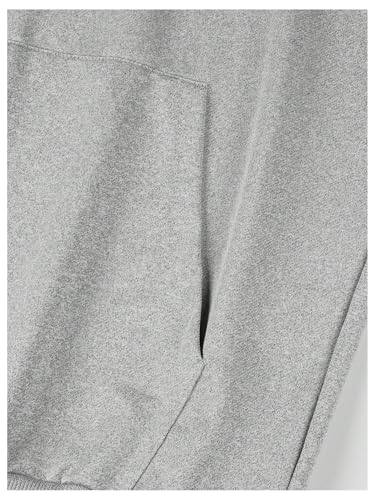 Verdusa Men's Letter Print Drawstring Hoodie Long Sleeve Drop Shoulder Loose Pullovers with Pocket4