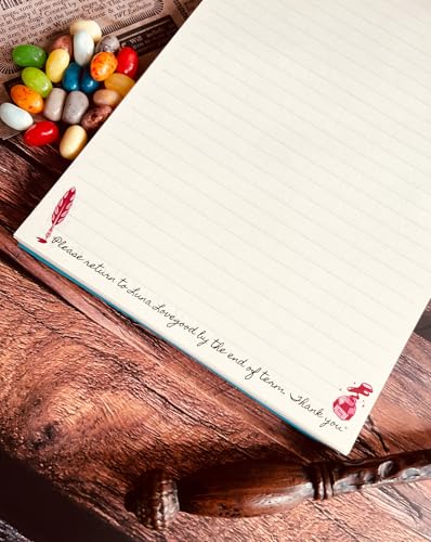 Bloc-notes Harry Potter à spirale Le Chicaneur avec feuilles lignées et stickers
