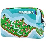 madeira violet e34 m5 Gute Größe: 18,5 x 13 x 7,6 cm. Tragen Sie einfach Kosmetik-Werkzeuge wie Lippenstift, Lidschatten oder Herrenrasierset, passend für 17,8 cm Make-up-Pinsel und 12,7 cm Lippenstift.