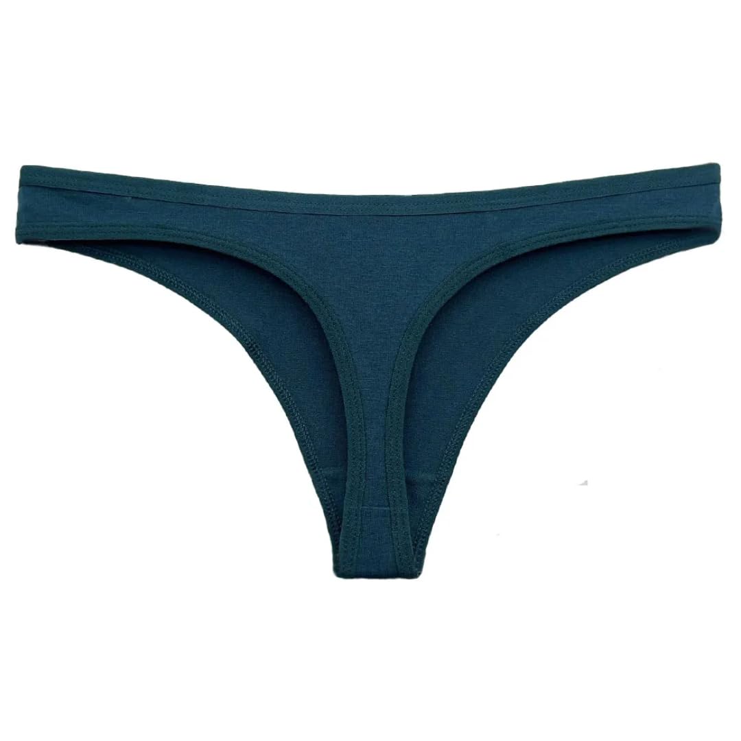 5 PC/Set Bragas Tanga en Tanga para Mujer Ropa Interior Femenina Lencería para Mujer(Azul,as4,Alpha,m,Regular,Regular)