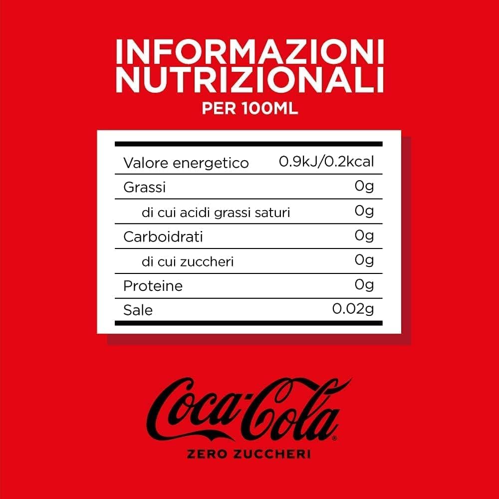 Italian Gourmet Cola Zero Zucker 72 x 330 ml Dosen koffeinhaltiges Erfrischungsgetränk ohne Zucker kalorienarm Vorratspack Großhandel Haushalt & Büro + Italian Gourmet Polpa