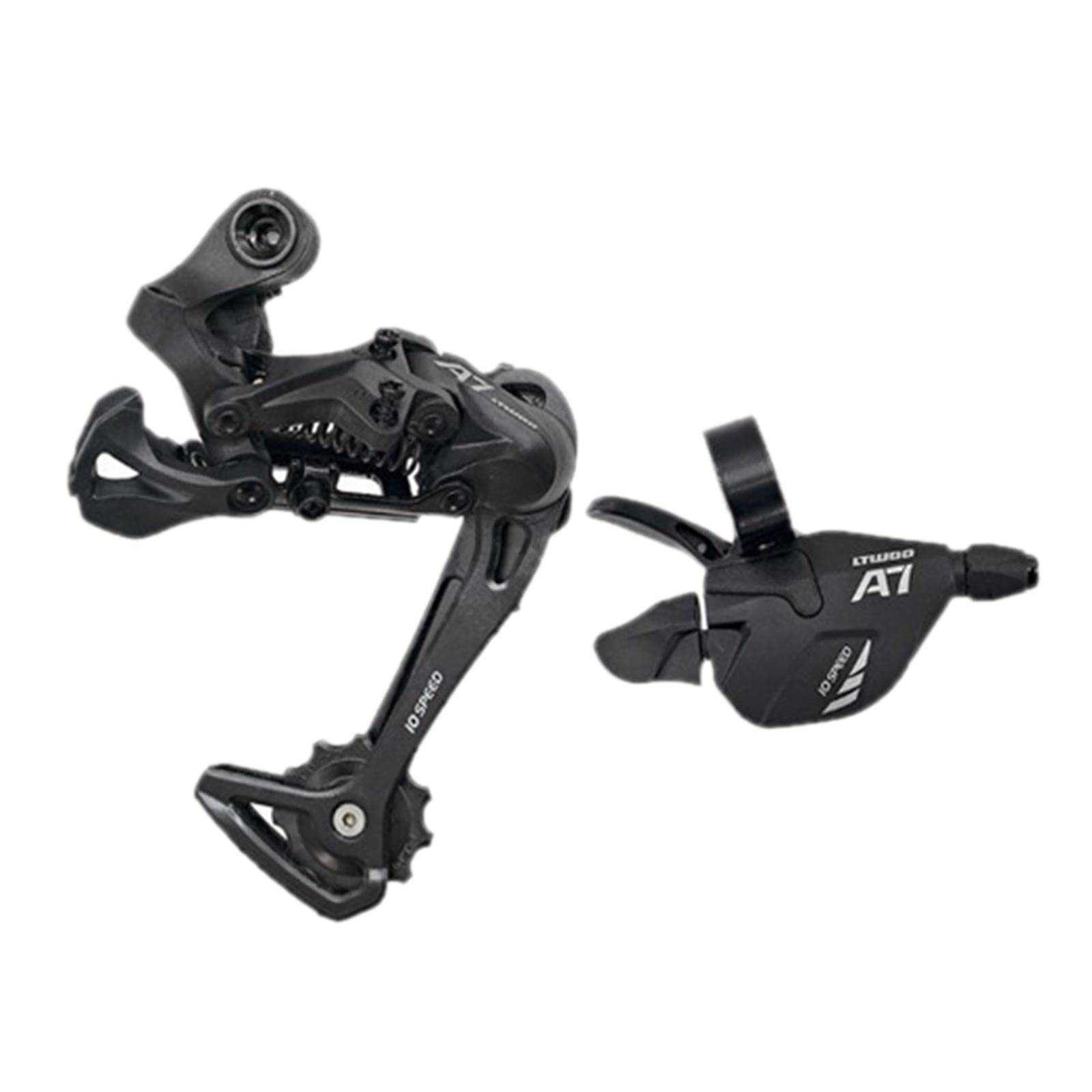 Dérailleur arrière à longue cage pour vélo - Montage direct - 10 vitesses