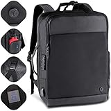 𝐒𝐎𝐆𝐀𝐑 𝐀𝐋𝐒 𝐇𝐀𝐍𝐃𝐆𝐄𝐏Ä𝐂𝐊 𝐈𝐒𝐓 𝐄𝐑 𝐈𝐃𝐄𝐀𝐋! Das Anti-Diebstahl Schloss sichert deinen Rucksack unterwegs, während die Schultergurte im Rucksack selbst versteckt oder an deinen Trolley geschnallt werden können. Das garantiert dir unterwegs ein perfektes Handling deines Gepäcks!