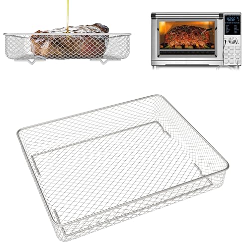 WEBROIL Oven Air Fryer Basket Replacement for Nuwave Bravo XL Toaster Oven