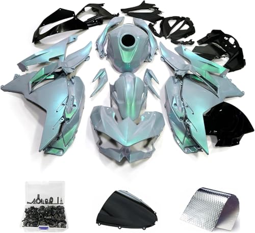 �o�C�N�t�F�A�����O�L�b�g �K�p�J���T�L �K�p Kawasaki Ninja 500 2024-2025 �p�J�E�� �o�C�N �O���p�[�c�Z�b�g ABS���� �{�f�B���[�N�t�F�A�����O�iPWG6�j