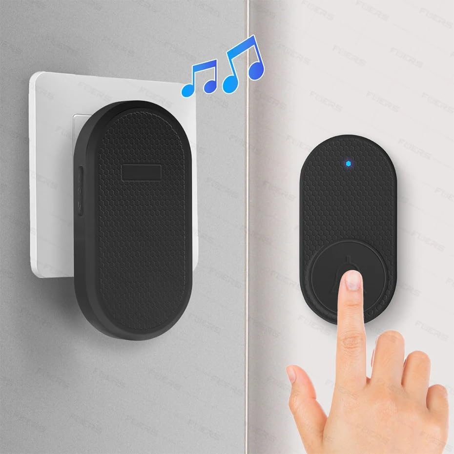 Timbre Inalámbrico Impermeable De Bienvenida Casa Inteligente 32 Canciones Melodía