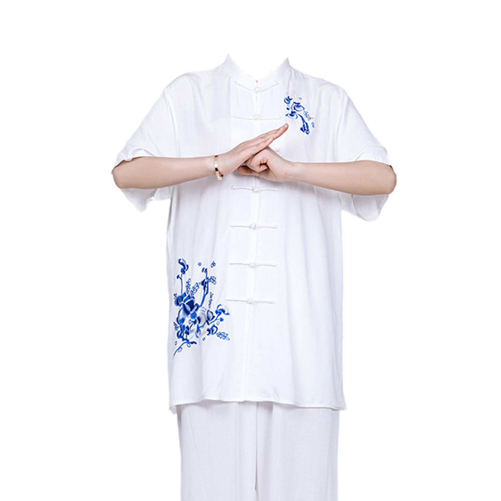 Tradycyjny mundur sztuk walki Zestawy kostiumów Kung Fu Damskie ubrania Tai-Chi Tradycyjny mundur Wielokolorowy Wiele rozmiarów(L)