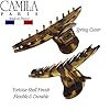 Camila Paris CP2382 French Hair Clip for Women, Narrow, Strong Hold Grip Double Teeth Girls Hair Claw Clips Jaw, Fashion Durable Styling Hair Accessories for Women, Made in France #5