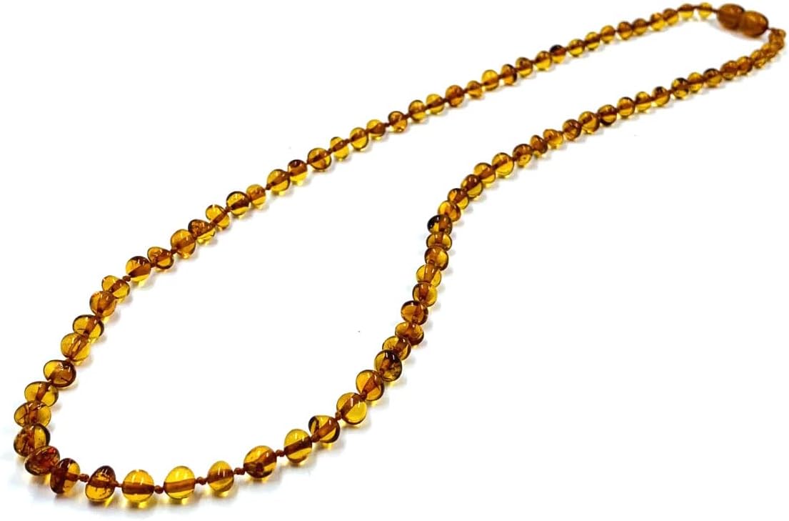 Collier Et Bracelet En Ambre De La Baltique - 100% Authentique, Collier 33 Cm, Bracelet 14 Cm, Couleur Cerise, Avec Certificat
