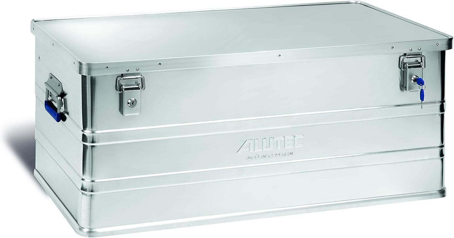 Alutec 11142 Classic Aluminium Transport Box 895x495x375mm Sturdy ...
