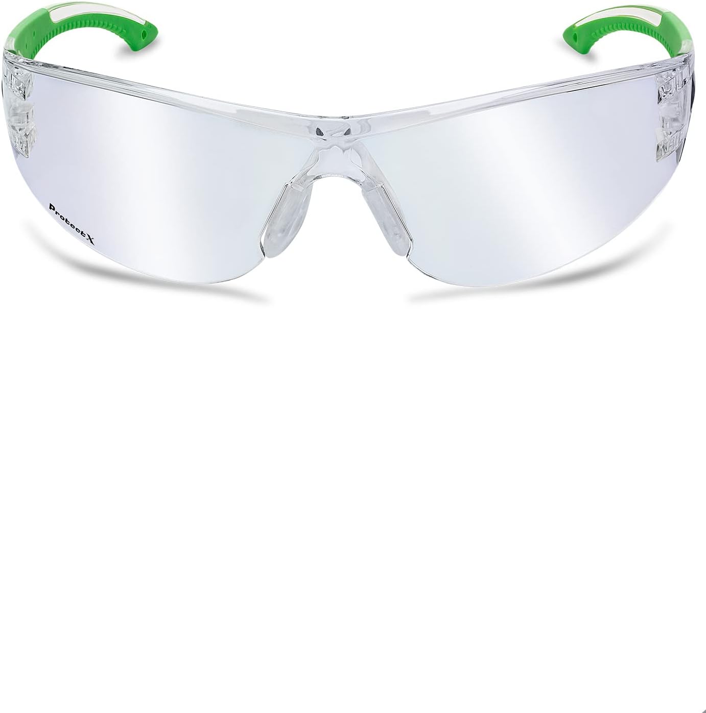 ProtectX Safety Glasses for Men Women with Scratch Resistant Anti Fog Lenses ANSI Z87.1 Wrap Around Protective Eyewear