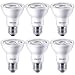 Philips LED Single Optic Dimmable PAR20 35-Degree Spot Light Bulb: 480-Lumen, 2700-Kelvin, 6-Watt (50-Watt Equivalent), E26 Base, Soft White, 6-Pack