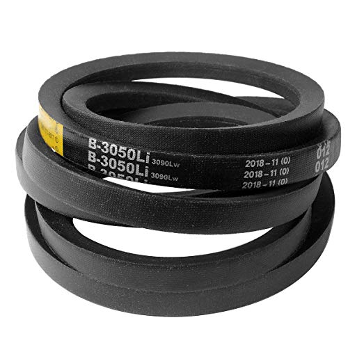 539117245 Deck Belt Compatible with Husqvarna Z246 RZ46 RZ4623 RZ46i RZ4619 RZ4621 LSZ4622 LSZ5422 LSZ5424 RZ4620 Mowers with 46 Deck 5/8x123 Replacement Belt Fits for John Deere M118756
