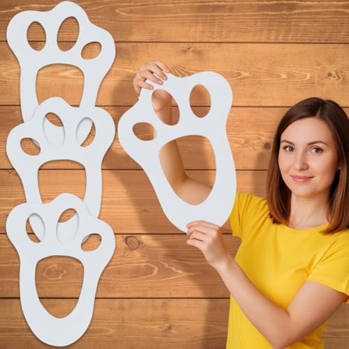 Pangda 4 Pcs Large Easter Bunny Yard Stencils...