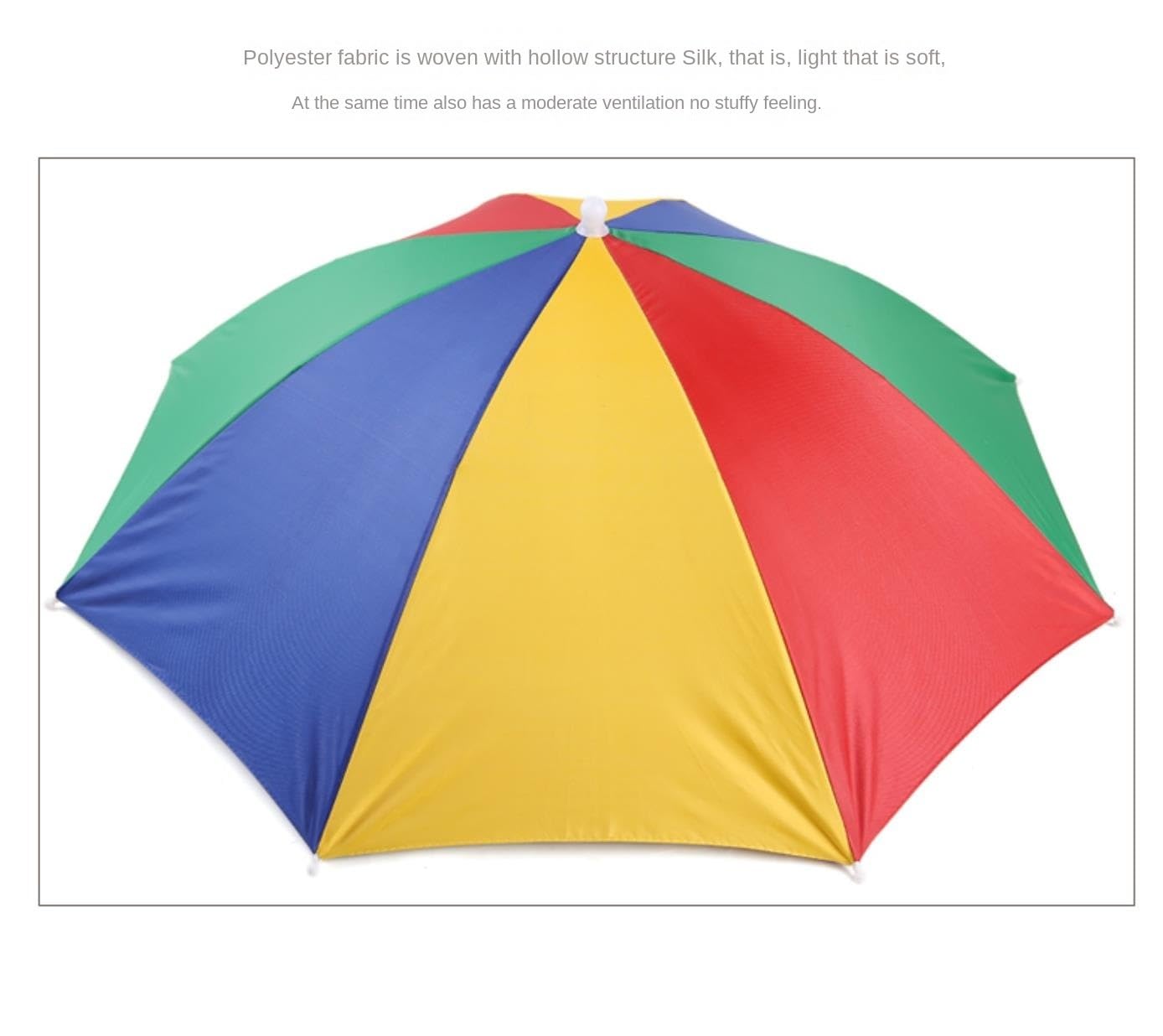 Przeciwsłoneczny Parasol Wędkarski Parasolka Z Ochroną UV, Regulowana Nakrycie Głowy Do Wędkowania I Kempingu Ogrodnictwa(Camouflage)