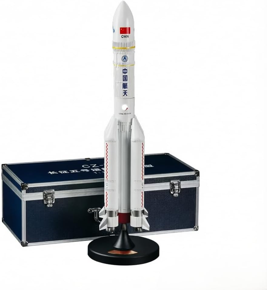 DZHSNWJ AVIC Long March 5 LongMarch-5 Chinese Rocket Diecast Model New in Stock，1:300