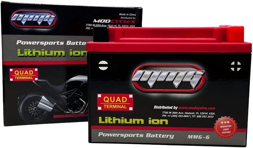 MMG Powersport Sealed Lithium Ion Battery (YTX20HL-BS-CCA 420)