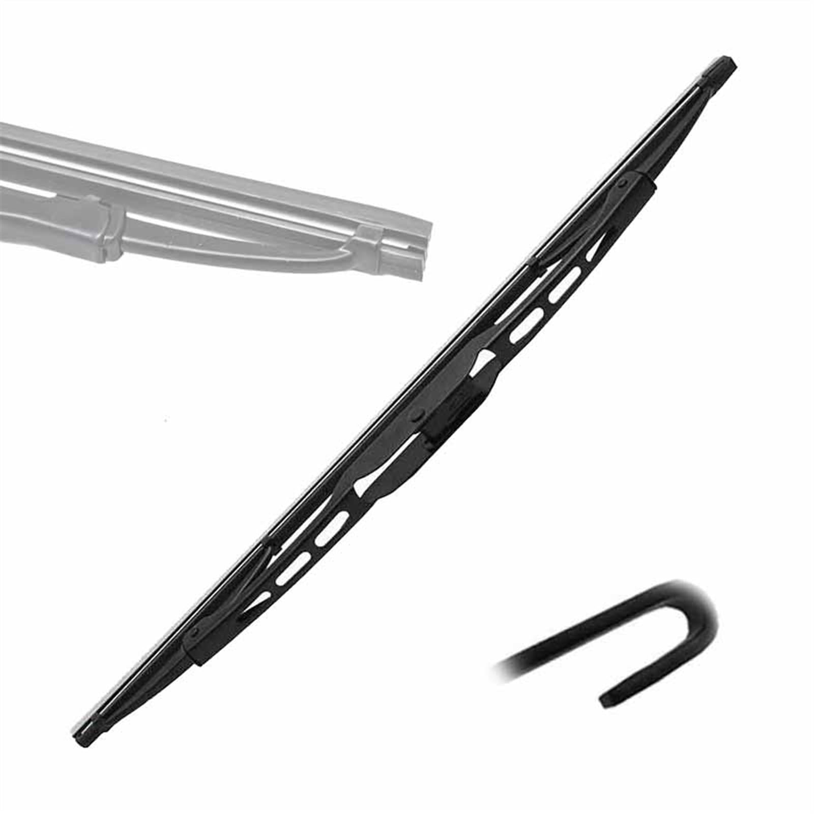 Essuie-glace arrière 16" Opel Combo B anti-grincement pour réparer la brosse de pluie