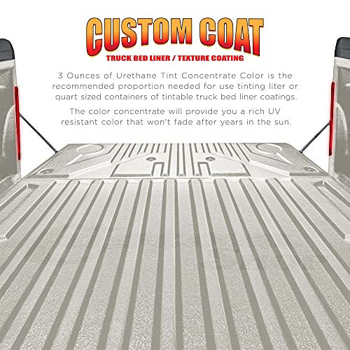 Image of Custom Coat 3 Ounce, Bright White, Bed Liner Tint Concentrate